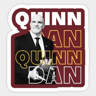 DAN QUINN ERA 2024 WASHINGTON COMMANDERS Sticker